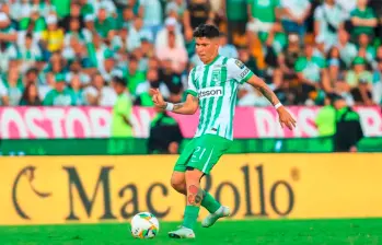 El futbolista Jorman Campuzano, uno de los más experimentados de la plantilla verde, será titular ante Cúcuta . FOTO: CAMILO SUÁREZ