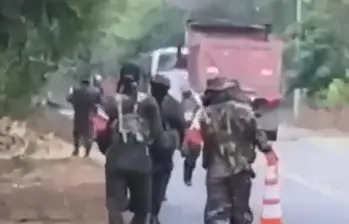Inteligencia militar relacionó la acción con una posible retaliación tras recientes golpes a las economías ilícitas del grupo armado en el norte del Cauca. FOTO: CAPTURA DE PANTALLA 
