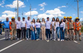 Uno de los aspectos más destacados de la intervención fue la construcción de una nueva glorieta en el sector de La Cruz, un retorno central solicitado durante años por la comunidad. FOTO MiOriente. 