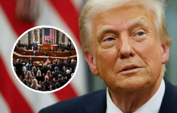 Donald Trump lanzó la amenaza luego de que un grupo de senadores y representantes demócratas, dijeran en un video publicado el martes que los uniformados “pueden negarse a acatar órdenes ilegales”. FOTO: Getty