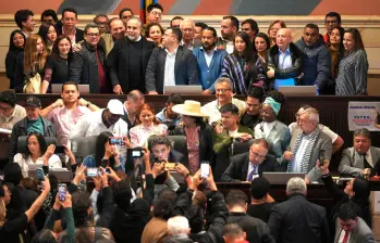 Para la nueva sesión de este sábado, el Centro Democrático ya anunció que tampoco participará. Foto: TOMADA DE CIELO RUSINQUE URREGO 