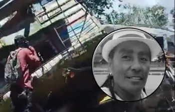 Patricia Mósquera, lideresa afrodescendiente, es una de las víctimas fallecidas en el atentado en la vía Panamericana. Fotos: Indepaz y captura video redes sociales 