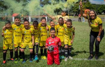 Uno de los 58 equipos finalistas en la Copa Bon Bon Bum 2024 en Colombia. FOTO: REDES SOCIALES COPA BON BON BUM