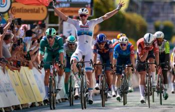 Tim Merlier, el más fuerte de la novena etapa del Tour de Francia. FOTO X-TOUR