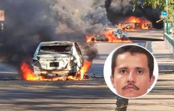 La muerte de ‘El Mencho’ desató una ola de violencia en el estado de Jalisco. FOTO: Tomada de X @RicardSalinasP