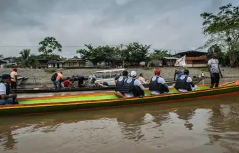 Más de 50 mil familias fueron afectadas por el paro armado del ELN en el sur del Chocó. Foto: cortesía Defensoría 