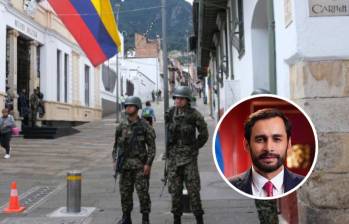 El representante José Jaime Uscátegui ha movido la propuesta de militarizar zonas de Bogotá desde el Congreso, mientras su hermano Julián la impulsa desde el Concejo Distrital. Foto: Colprensa/Cámara de Representantes.