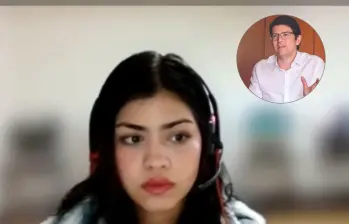 Alias Gabriela, condena por magnicidio de Miguel Uribe. Foto: El Colombiano y captura de video