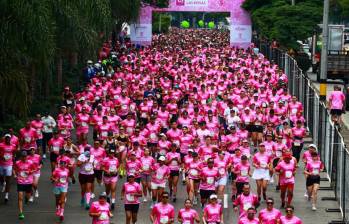 El evento de la Fundación AlmaRosa y Grupo JAO habilitará recorridos de 2, 5, 10, 15 y 21 kilómetros, con una logística que incluye tres días previos de entrega de kits en la sede de EPM. FOTO: Manuel Saldarriaga