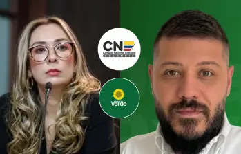 Katherine Miranda fue insultada por Juan David Gómez tras la demanda que tumbó la participación de Iván Cepeda en las consutlas del 8 de marzo. FOTO: Colprensa/Redes sociales.