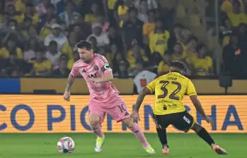 Lionel Messi, de 38 años de edad, fue la gran figura del Inter ante el Barcelona. FOTO: X-CONMEBOL