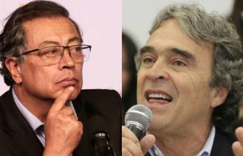 Sergio Fajardo y otros sectores políticos le recordaron a Gustavo Petro la promesa hecha en campaña sobre el ELN. Fotos: Colprensa