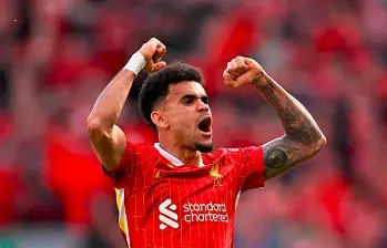 Al parecer, Luis Díaz prepara su renovación con el Liverpool. FOTO @LFC