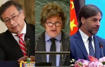 Firma internacional hizo encuesta sobre la popularidad de los presidentes de Sudamérica. Fotos: Colprensa y Europa Press