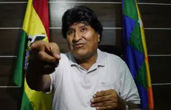Expresidente Evo Morales. Foto: AFP