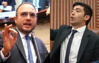 El guajiro Alfredo Deluque (Partido de La U), amigo personal del presidente electo, llega con más respaldo para ganar la presidencia del Senado.El conservador cordobés Nicolás Barguil (derecha) no tendría competencia para asumir la Cámara de Representantes. FOTO: Redes sociales