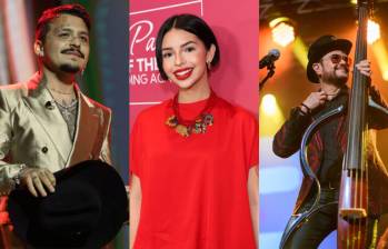 Christian Nodal, Ángela Aguilar y Alex Syntek se encuentran dentro de los artistas más buscados en Colombia en este 2024. Fotos: Colprensa y redes sociales