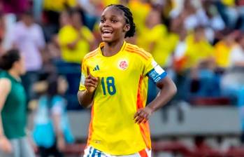 Linda Caicedo es la única jugadora colombiana en disputar cuatro mundiales y unos Juegos Olímpicos en diferentes categorías y con tan solo 19 años de edad. FOTO JUAN ANTONIO SÁNCHEZ 