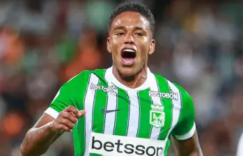 El volante Juan Manuel Zapata es uno de los titulares del cuadro verde en el duelo ante Fortaleza en El Campín. FOTO MANUEL SALDARRIAGA