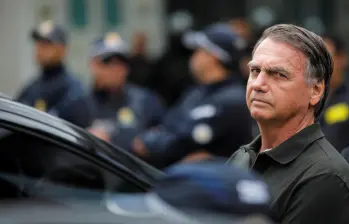 Jair Bolsonaro fue condenado en 2025 a 27 años y tres meses de prisión por un intento golpista para mantenerse en el poder. Foto: Sergio Lima / AFP