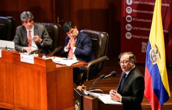 El presidente Gustavo Petro dio a conocer la terna en una carta enviada al presidente del Senado. FOTO COLPRENSA