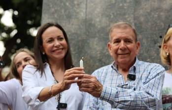 Edmundo González se encuentra en España luego de pedir asilo político por la persecución vivida por el régimen chavista. Foto: Colprensa