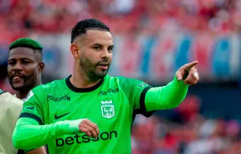 Edwin Cardona acumula 999 minutos disputados con Nacional en la Liga BetPlay 1-2025, distribuídos en 15 partidos. FOTO: Juan Antonio Sánchez
