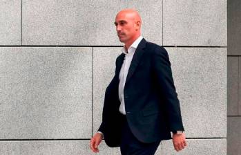 Rubiales también es investigado por corrupción en su etapa como presidente de la Real Federación Española de Fútbol. FOTO: AFP