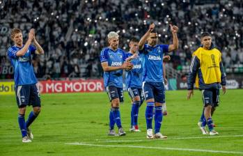 Millonarios se quedó en la primera ronda de la Copa Sudamericana luego de perder 1-0 ante Once Caldas en Manizales. FOTO: Conmebol