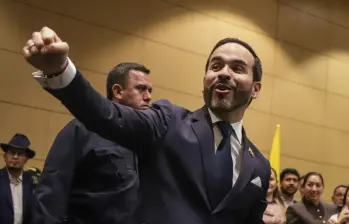 El presidente electo, Abelardo de la Espriella. FOTO: Colprensa.