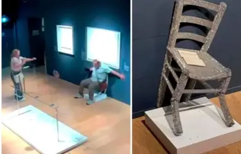 El museo compartió el hecho cometido por el turista como una forma de iniciar una campaña para tener conciencia sobre el valor del arte. Foto: Cortesía