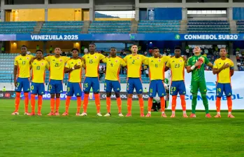 Colombia es tercera del hexagonal final con tres puntos, detrás de Brasil y Argentina, que tienen nueve. FOTO: Cortesía FCF