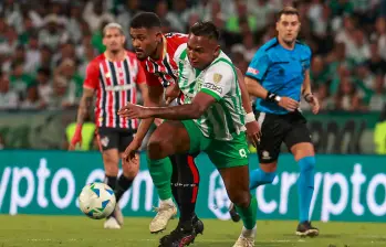 Alfredo Morelos es una de las piezas clave que tiene Nacional para buscar la hazaña en el Morumbí ante Sao Paulo. FOTO manuel saldarriaga