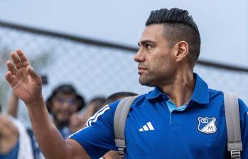 Falcao García es el capitán de Millonarios y acumula 118 minutos jugados en la actual temporada del FPC. FOTO: Tomada de X @MillosFCoficial