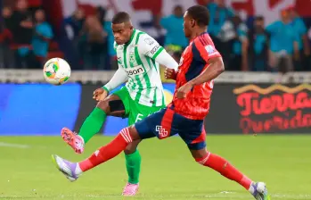 Atlético Nacional juega en condición de local en el Atanasio Girardot, mientras que el DIM es visitante. Foto: Manuel Saldarriaga