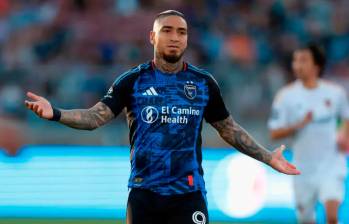 El delantero antioqueño “Chicho” Arango suma 130 goles en su carrera profesional. Ha disputado 383 partidos. Foto: Getty