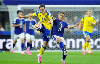 Suecos y japonenes repartieron puntos en el cierre del grupo F en el Mundial 2026. Foto: Xinhua
