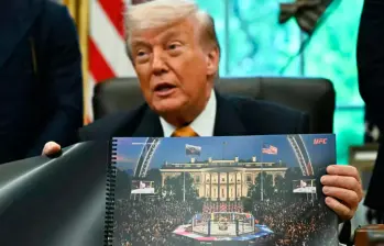 Donald Trump ha mostrado desde años atrás su pasión por el boxeo y ahora por las artes marciales mixtas. FOTO AFP