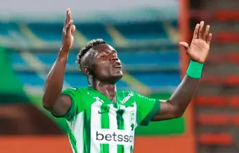 Kevin viveros durante su paso por Nacional, hoy brilla como goleador en Brasil. FOTO MANUEL SALDARRIAGA
