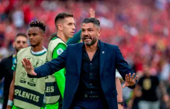 Javier Gandolfi ha conseguido tres triunfos con Nacional por fuera de casa en este primer semestre de Liga. FOTO: Juan Antonio Sánchez