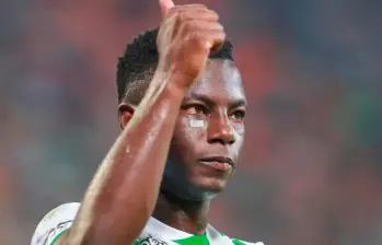 El futbolista vallecaucano Marino Hinestroza fue una de las figuras de Nacional en los últimos años. Comunicó su intención de salir del club. Foto: Manuel Saldarriaga 