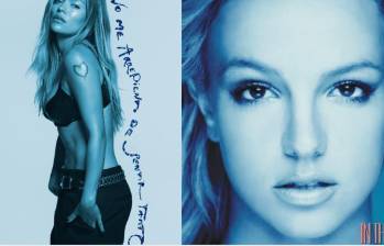 Karol G anunció el lanzamiento de su nuevo álbum ‘No me arrepiento de sentir tanto’, cuya portada fue comparada con la estética de Britney Spears en In the Zone (2003), mientras su gira mundial continúa generando momentos virales. FOTO: @karolg, Britney Spears vía Spotify. 