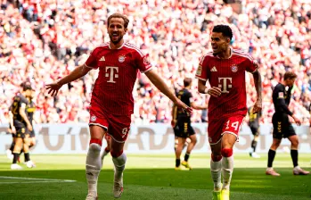 Harry Kane y Luis Díaz, una sociedad que dejó huella en la gran temporada del Bayern. FOTO: @BAYERNMUNICH