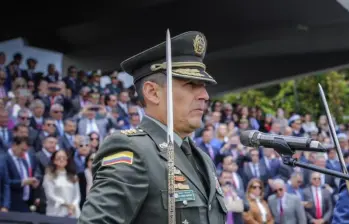 General Jesús Alejandro Barrera Peña, director de la Policía nombrado por el presidente Abelardo De la Espriella. Foto: Policía