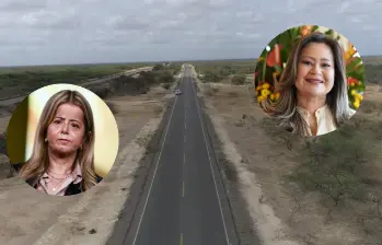 Las ministra de Transporte, María Fernanda Rojas le respondió que los proyectos cumplen los requisitos de ley a Elsa Noguera, ministra designada. FOTOS: Invías y redes sociales