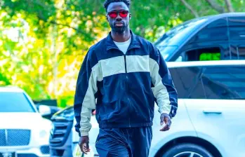 El defensa Dávinson Sánchez es uno de los primeros en llegar a la concentración de la Selección Colombia en Orlando, Florida. FOTO CORTESÍA FCF