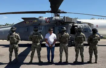 Ni sus 60 escoltas ni sus 30 camionetas blindadas pudieron evitar lo inevitable. Audias Flores Silva, el hombre que perfilaba para heredar el imperio del CJNG, terminó su carrera criminal. FOTO: AFP