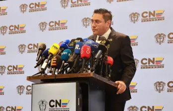 Cristian Quiroz, presidente del CNE. Foto: Consejo Nacional Electoral