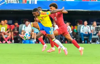Jhon Córdoba sumaba tres partidos en el Mundial, dos como titular. FOTO JUAN ANTONIO SÁNCHEZ