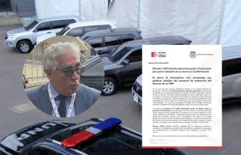 El director de la UNP, Augusto Rodríguez, anunció acciones contra este diario. Foto: Suministrada 